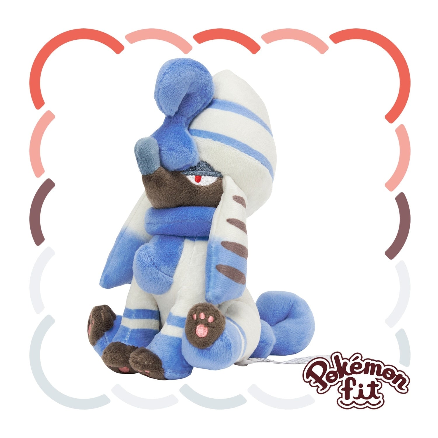 676 Plush Pokémon fit Trimian from Japan, cute plush toy with detailed face