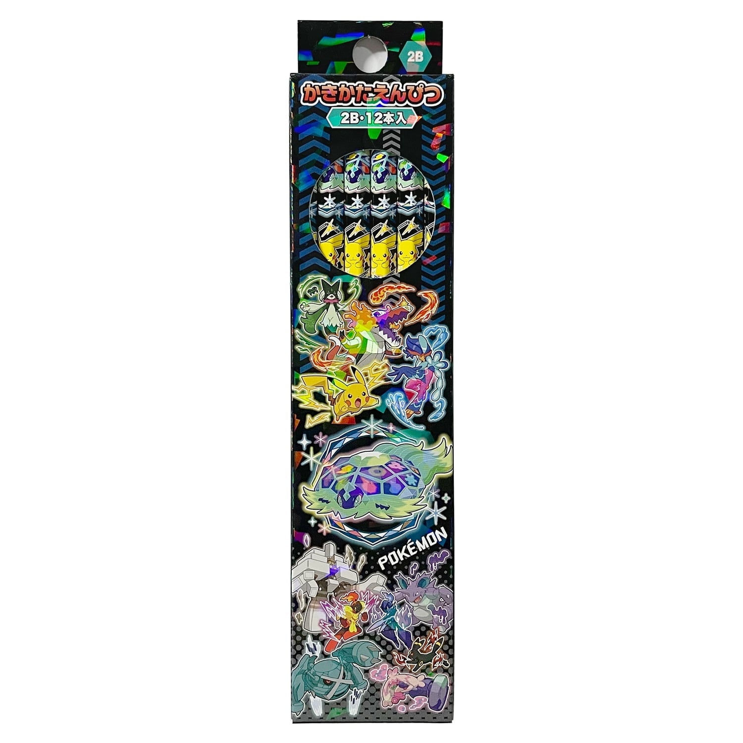 Kakikata Pencil 2B with Pokemon character design from Japan