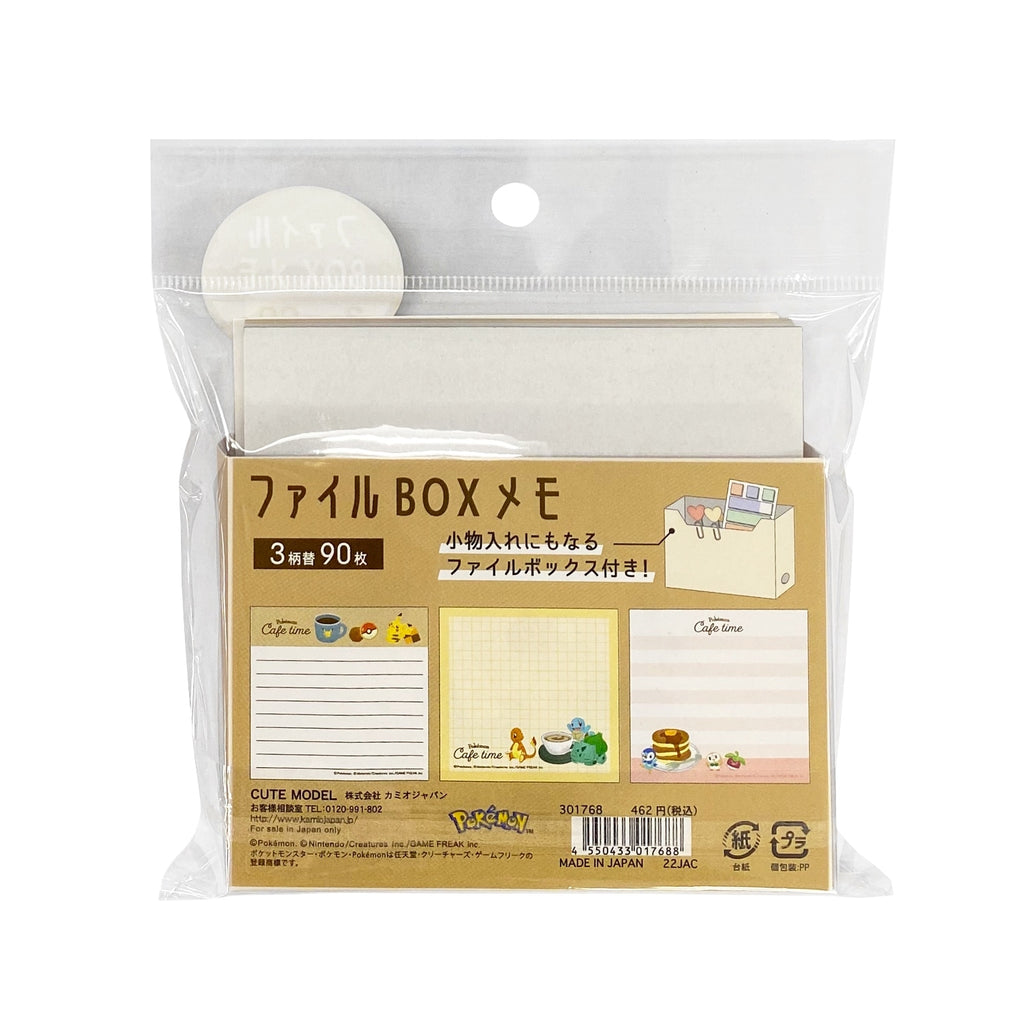 CAFE TIME One point Pokemon File Box, official Japan release