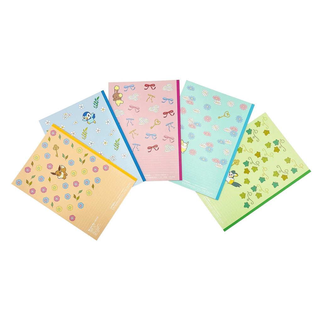 Campus notebook B ruled 5 patterns 5 book pack 7290-02