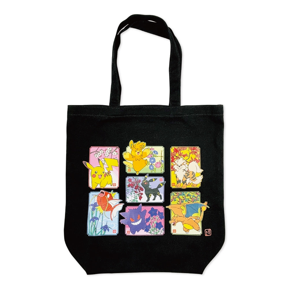 Tote bag Japanese pattern BK