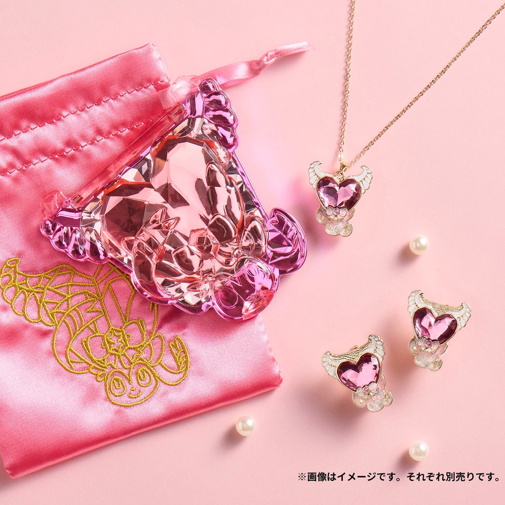 Japanese anime Pokémon Fairy Terra Star Nymphea necklace with rare collectible value from Japan