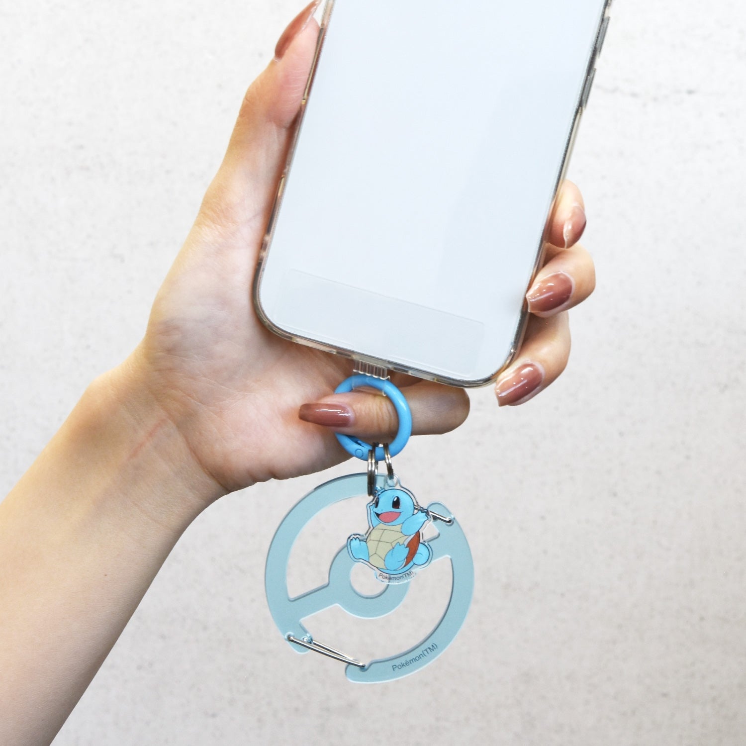 Multi Ring Plus with Clear Carabiner Squirtle