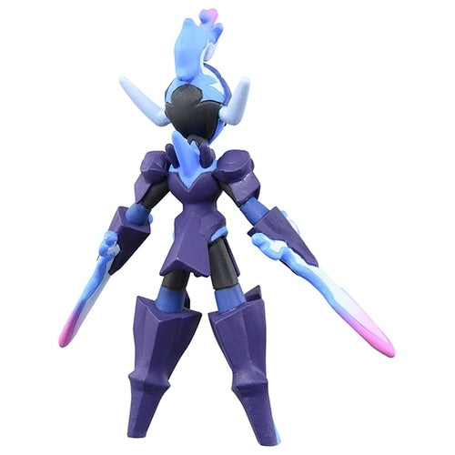 Authentic Moncolle MS-55 Sawblaze Pokemon figure from Japan, rare collectible