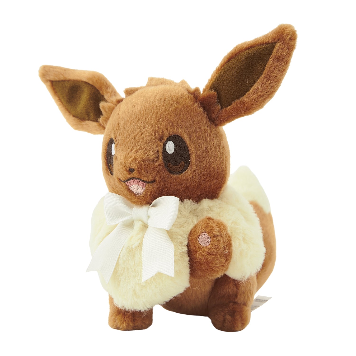 Authentic Eevee plush toy from Japan, soft and cuddly texture