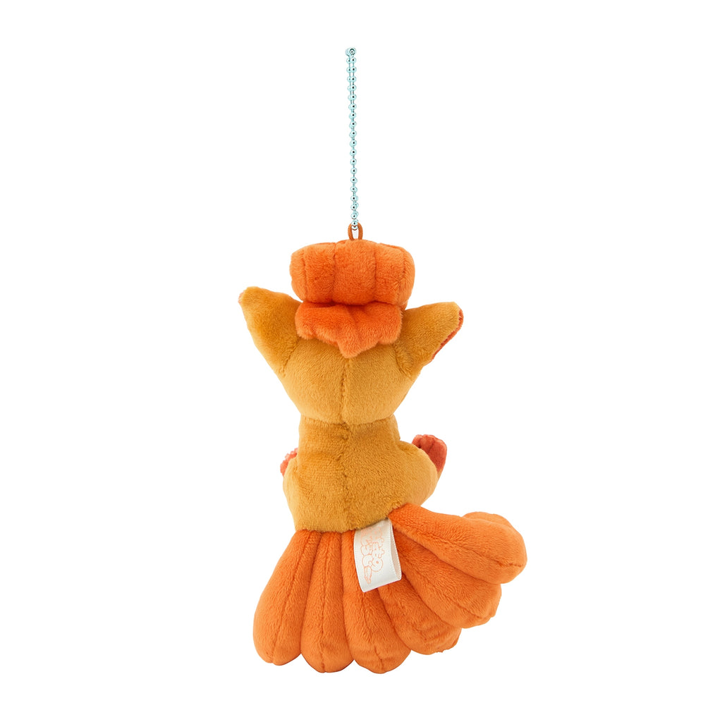 Vulpix and Alolan Vulpix magnet mascots set from Japan with Pokemon logo