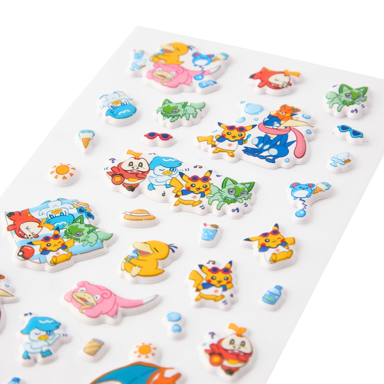 Pokemon Plump sticker Happy Sunny Day with sunny background from Japan