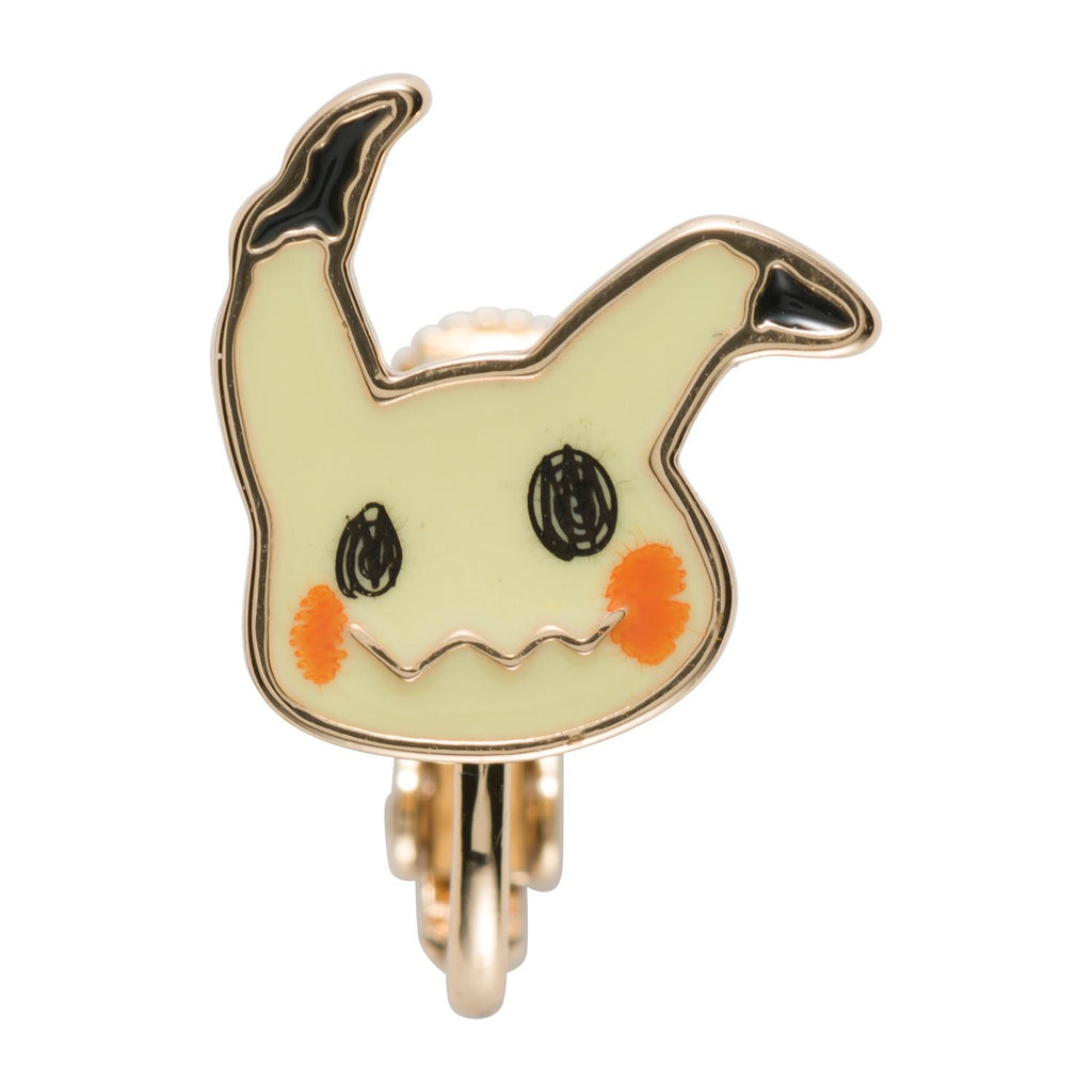 Pokémon Mimikyu earrings with cute face design from Japan