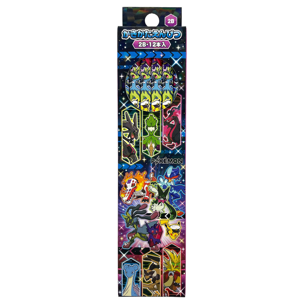 Kakikata Pencil 2B from Japan, featuring Pokemon character details