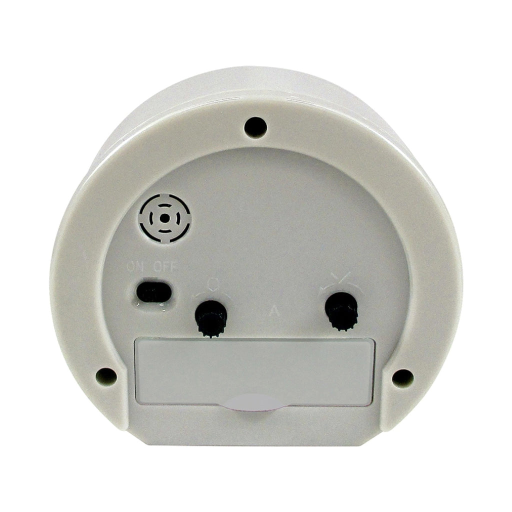 Round alarm clock colors/gray