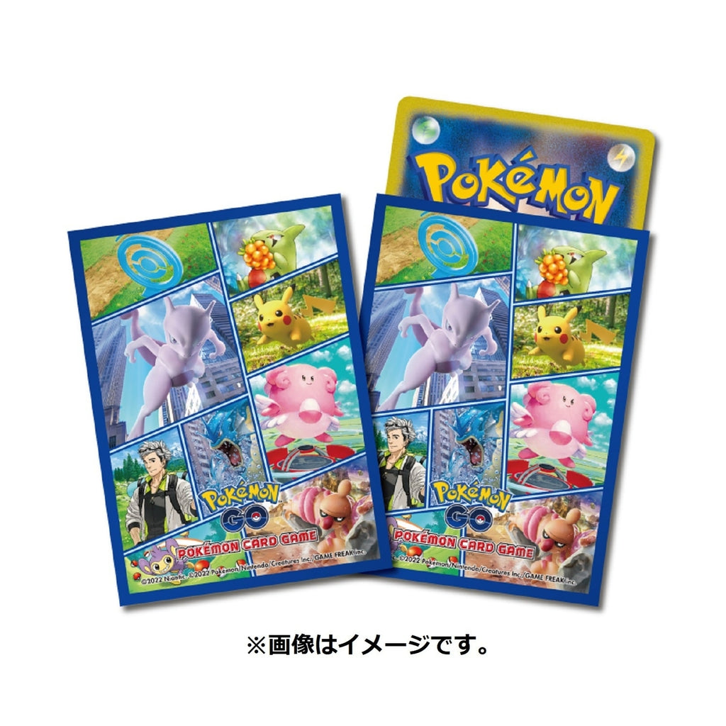 Pokémon TCG Deck Shield Sleeves – Pokémon GO Edition (Japan)