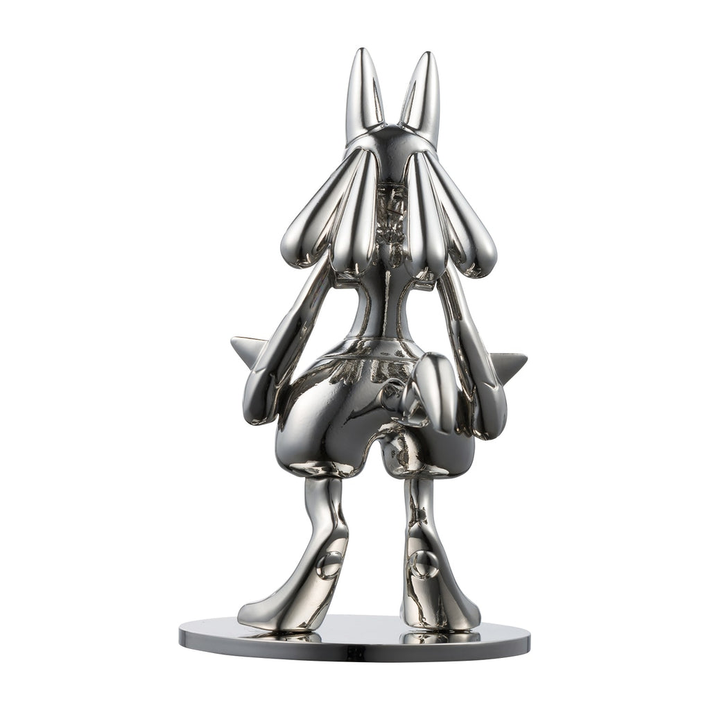Lucario metal figure, Japan exclusive, dynamic stance