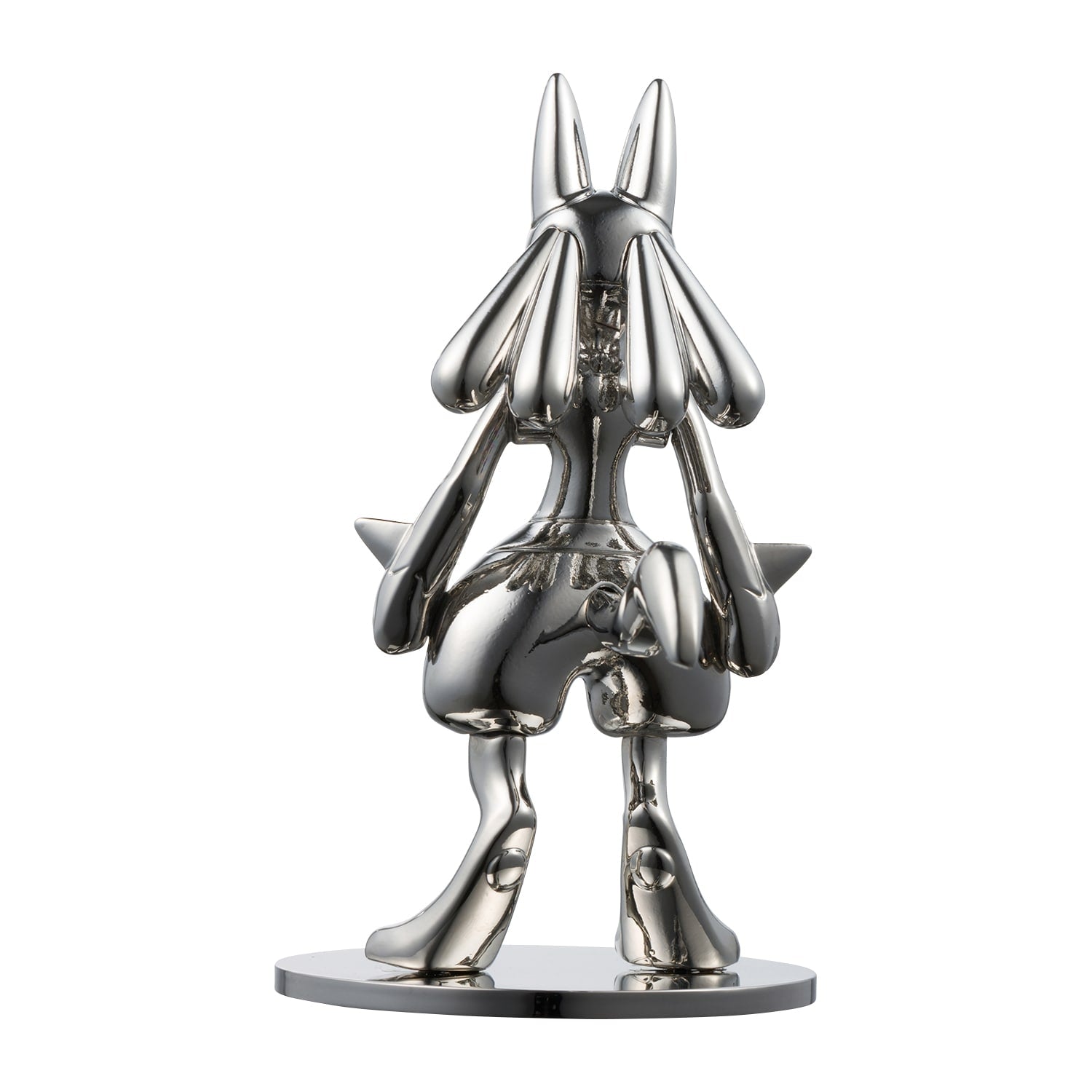 Lucario metal figure, Japan exclusive, dynamic stance