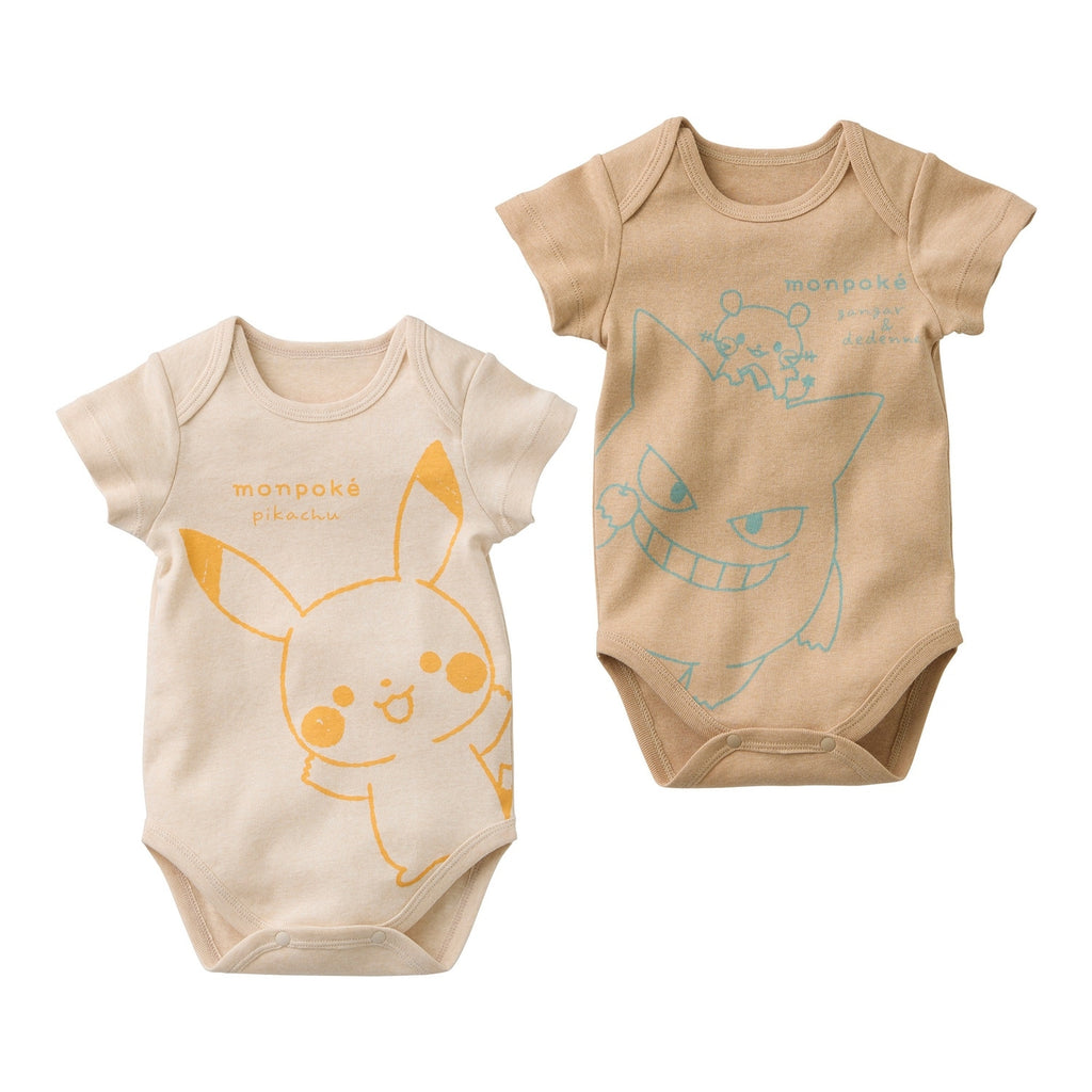 Monpoke short sleeve body mini 2-piece set face (70-80)