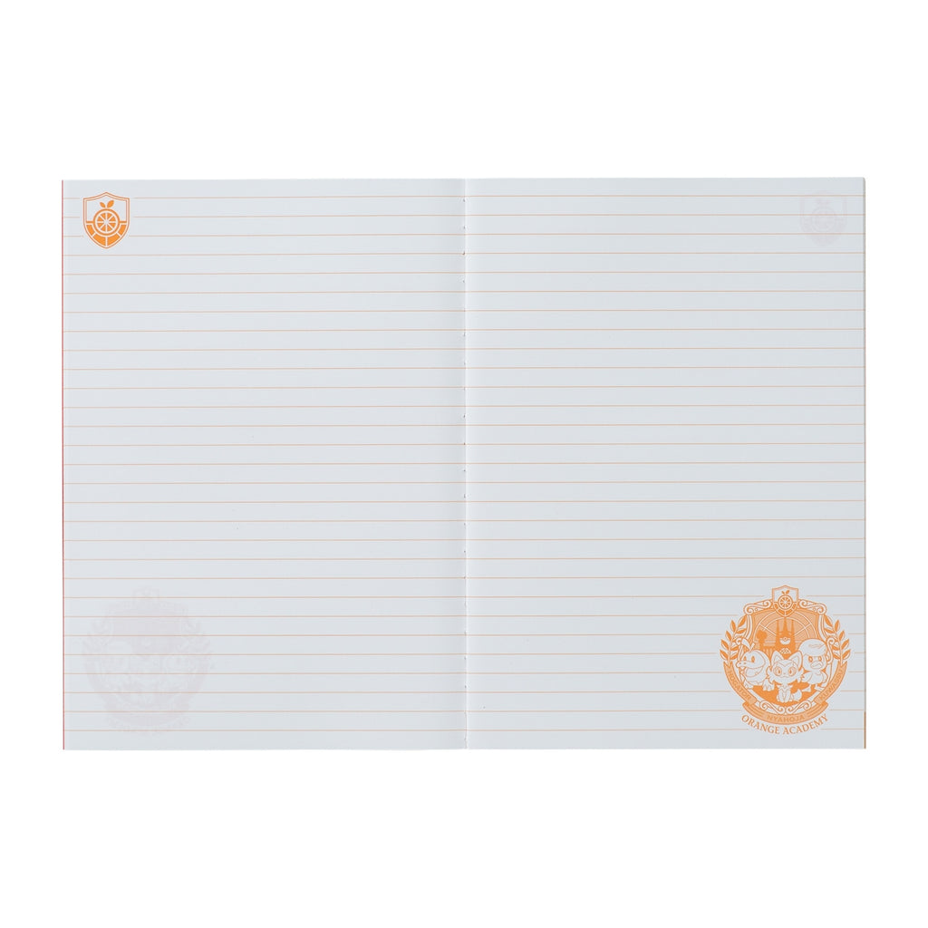 Authentic Pokemon A5 Note from Japan, featuring vibrant orange design