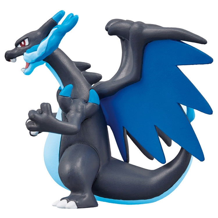 Authentic Japanese Pokemon Charizard X, front view with packaging