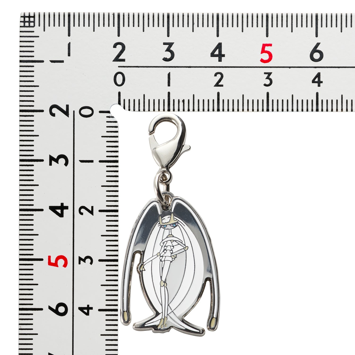 Pokemon Metal Charm 795, detailed collectible item from official Pokemon Center Japan