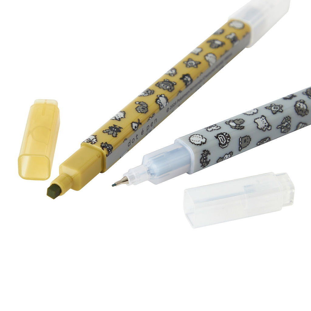 Charmeleon Dot-E-Pen Set with square marker, authentic Japanese collectible