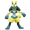 Moncolle MS-52 Yellow Lucario Figure from Japan, detailed pose