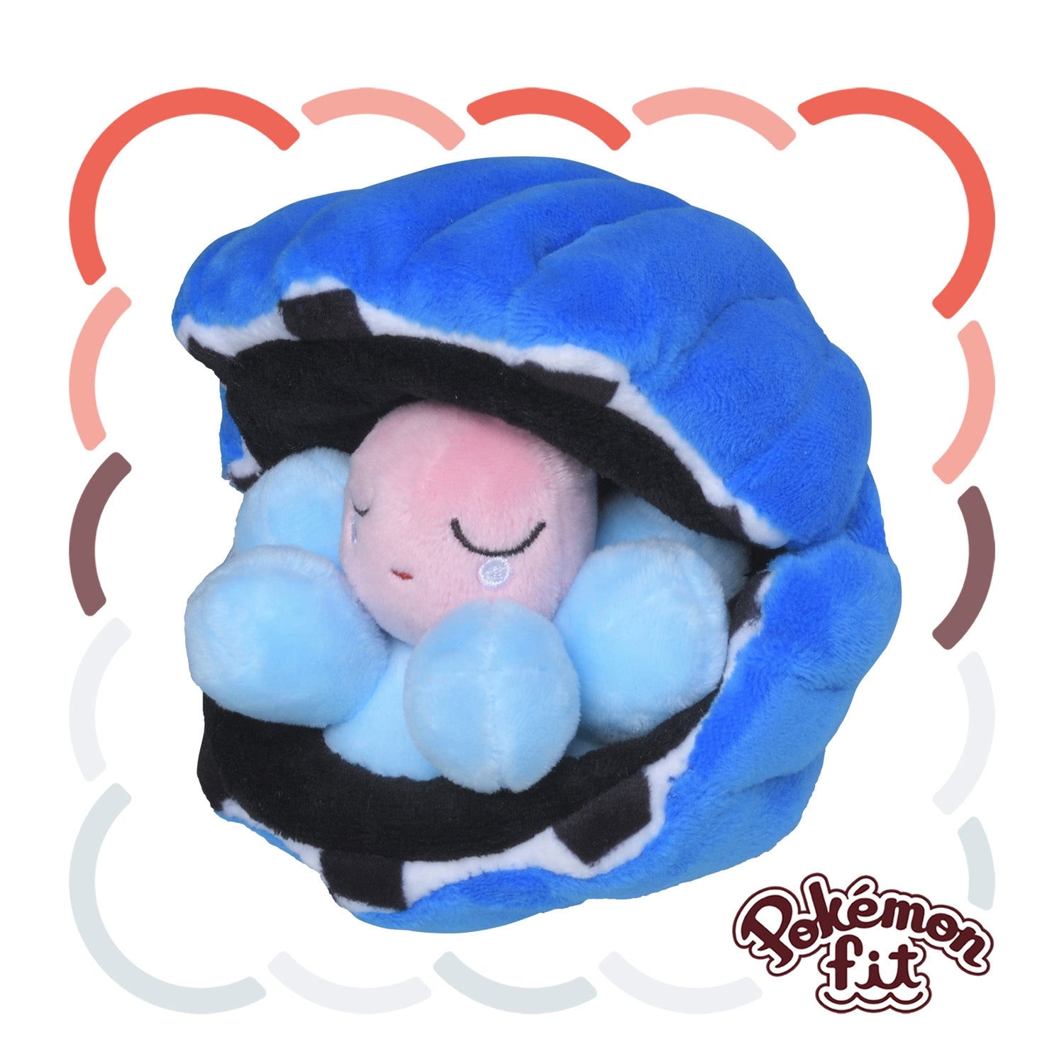 Pokémon Fit Clamperl (#366) Official Plush – Pokémon Center Japan