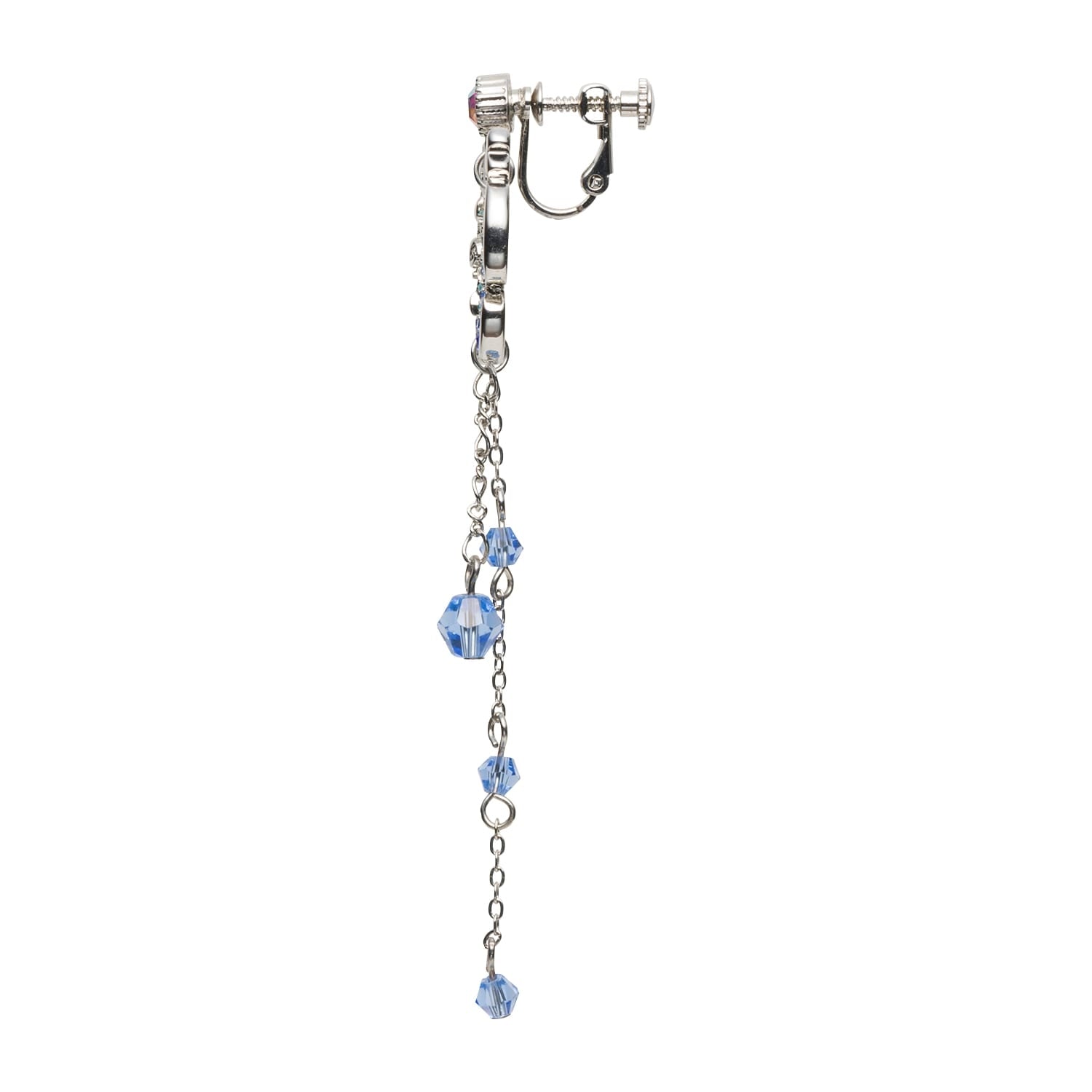 Vivillon earrings with 25NICOLE logo and anime-inspired design from Japan