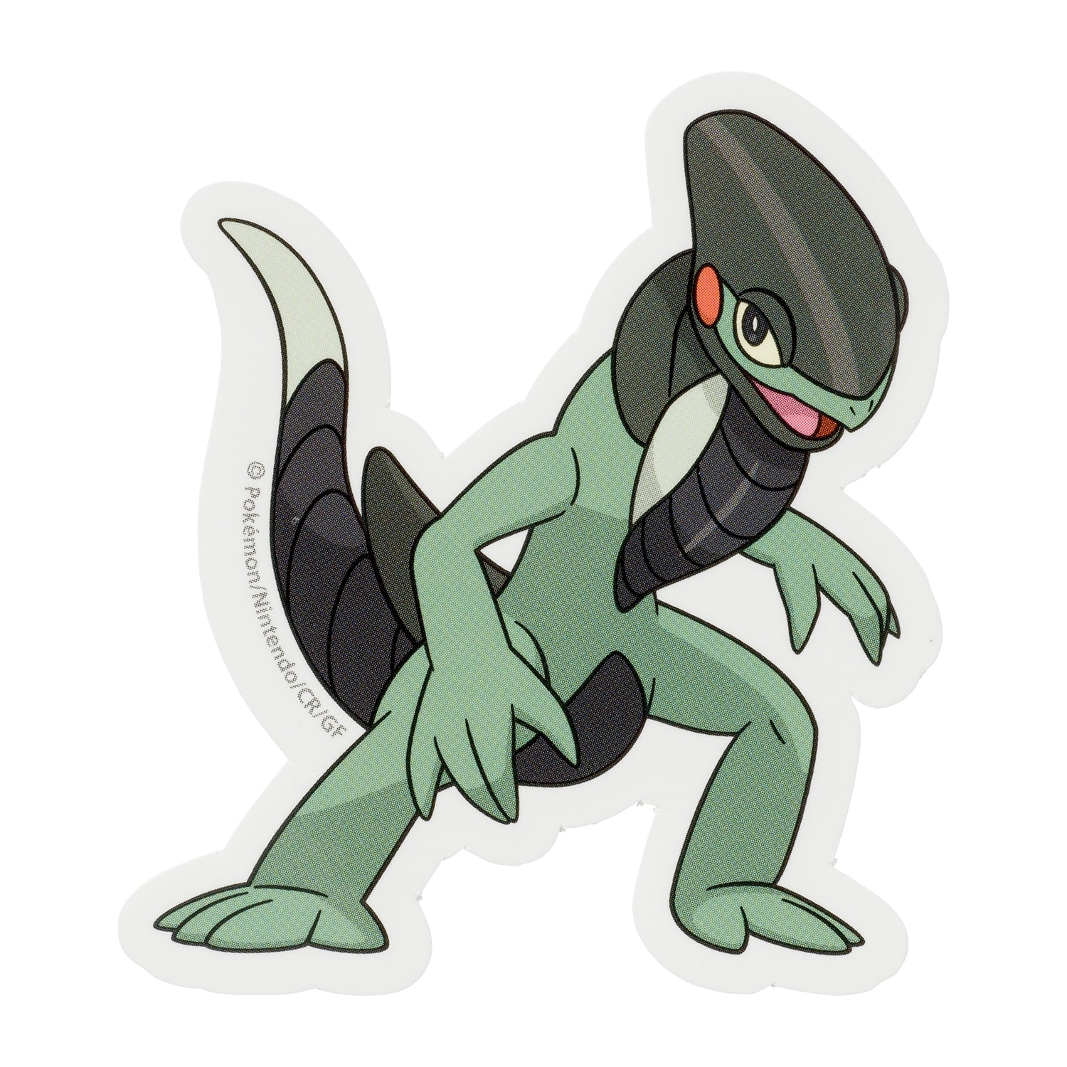 Pokemon Motolizard sticker from Japan, featuring Cyclizar