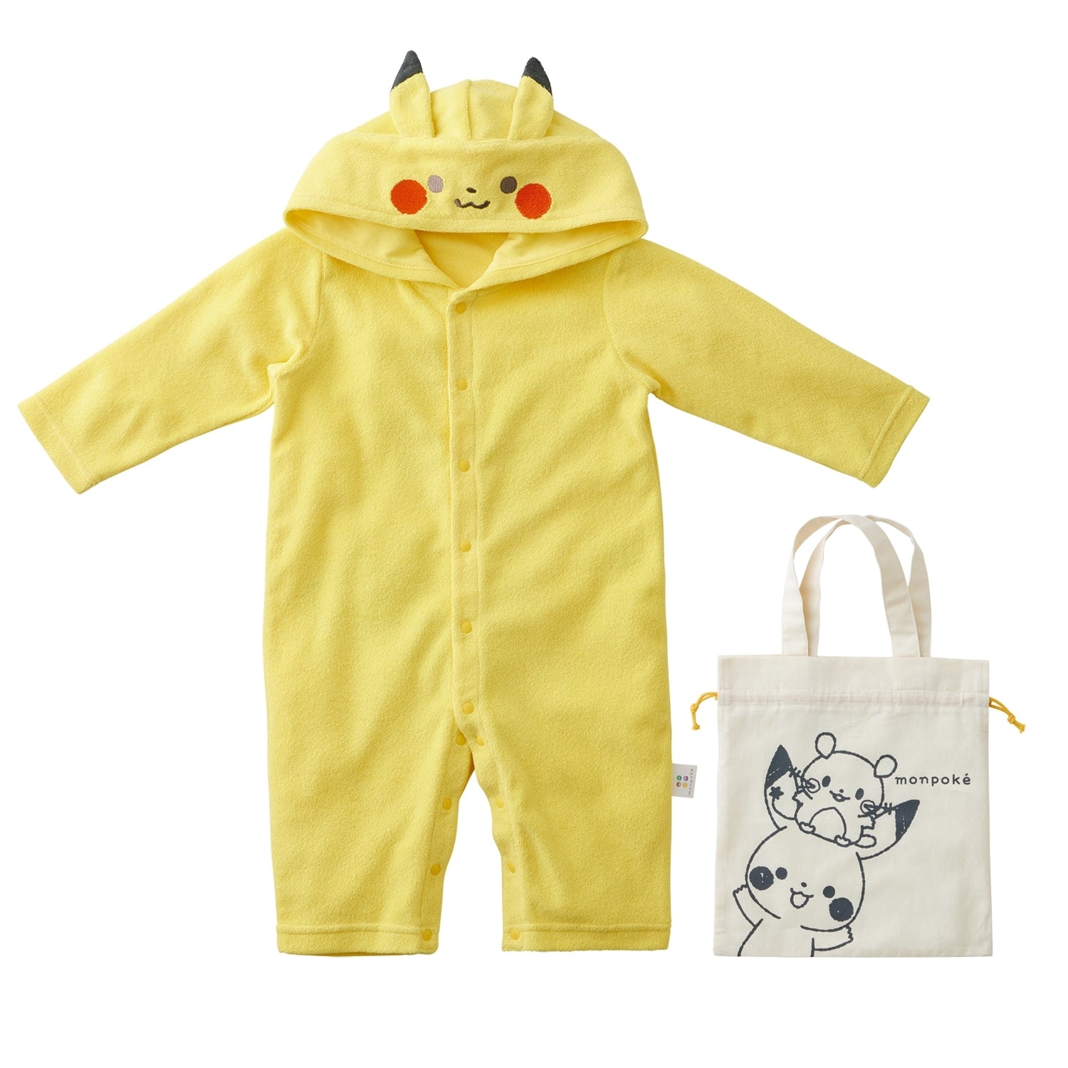 Monpoke Pikachu Hooded Coverall