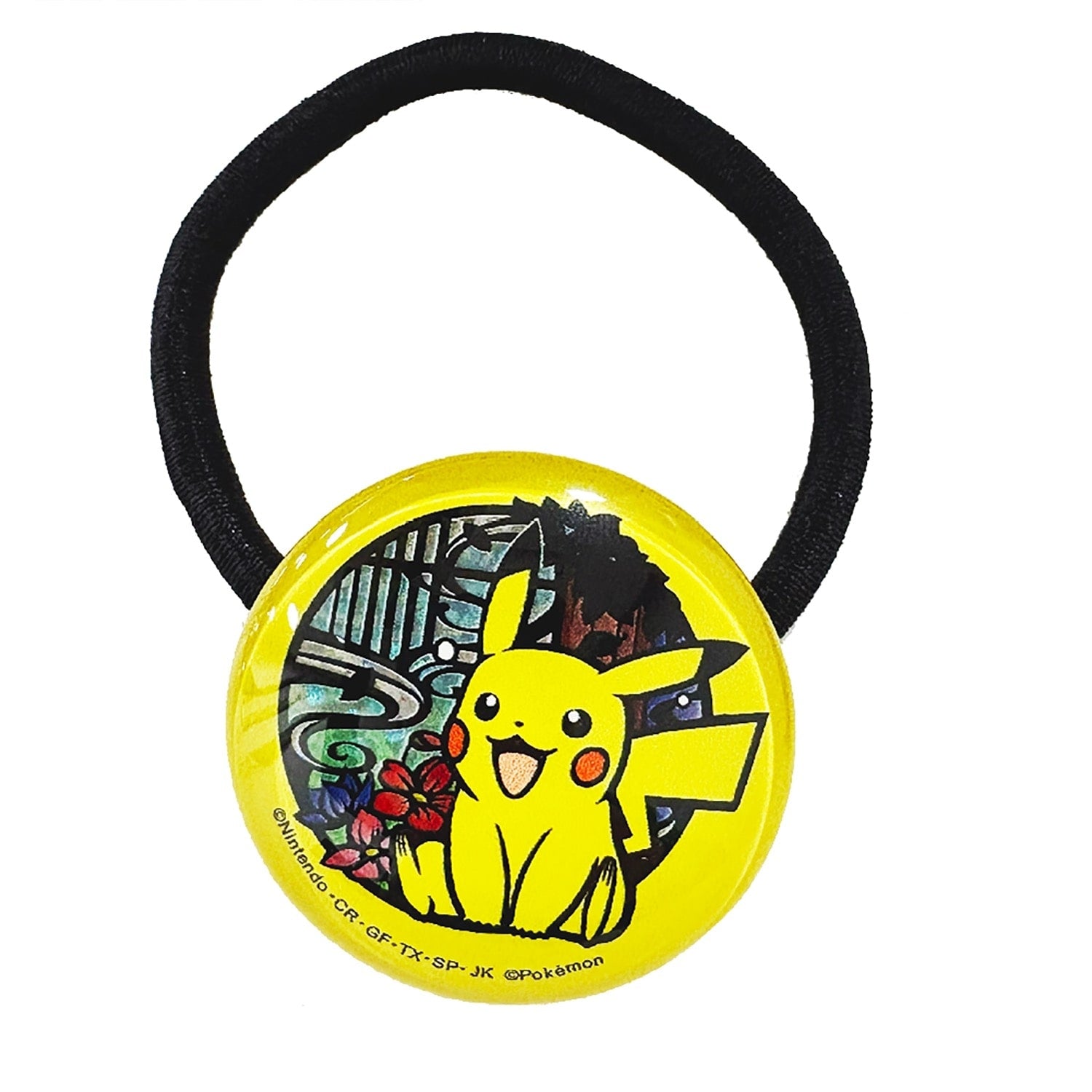 Cutout series glitter hair tie Pikachu A