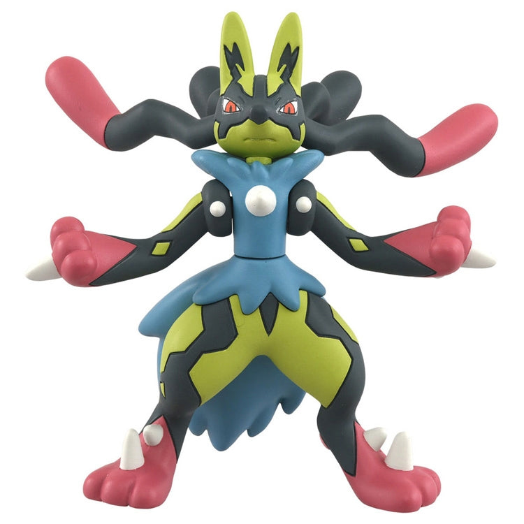 Monster Collection Yellow Mega Lucario figure from Japan, detailed pose
