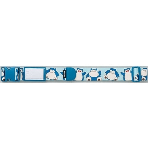 Snorlax belt with a vibrant color scheme, officially licensed from Pokemon Center Japan