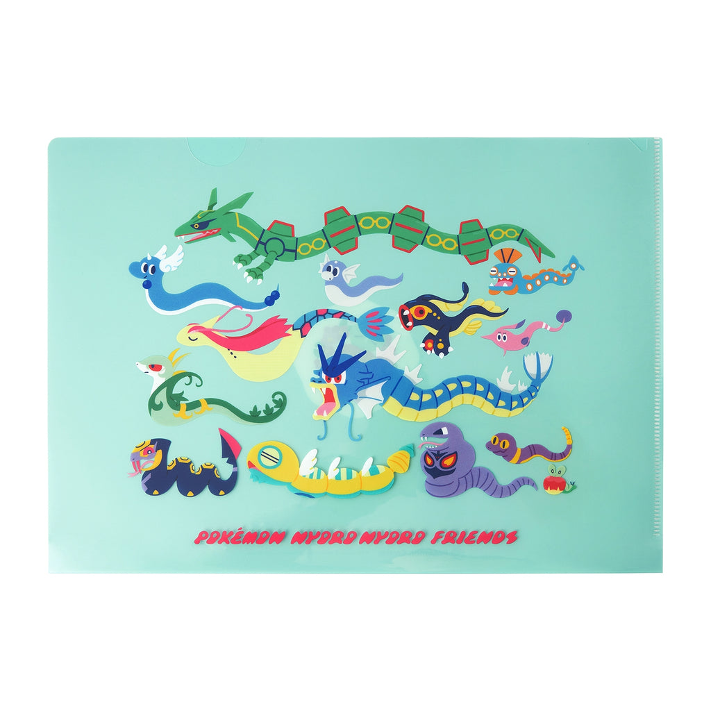 A4 clear file POKÉMON NYORO NYORO FRIENDS