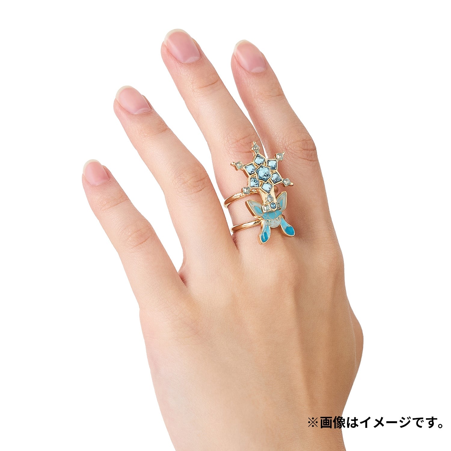 Japanese Pokémon Accessory Ring with unique Koori Terrace design, ships from Japan