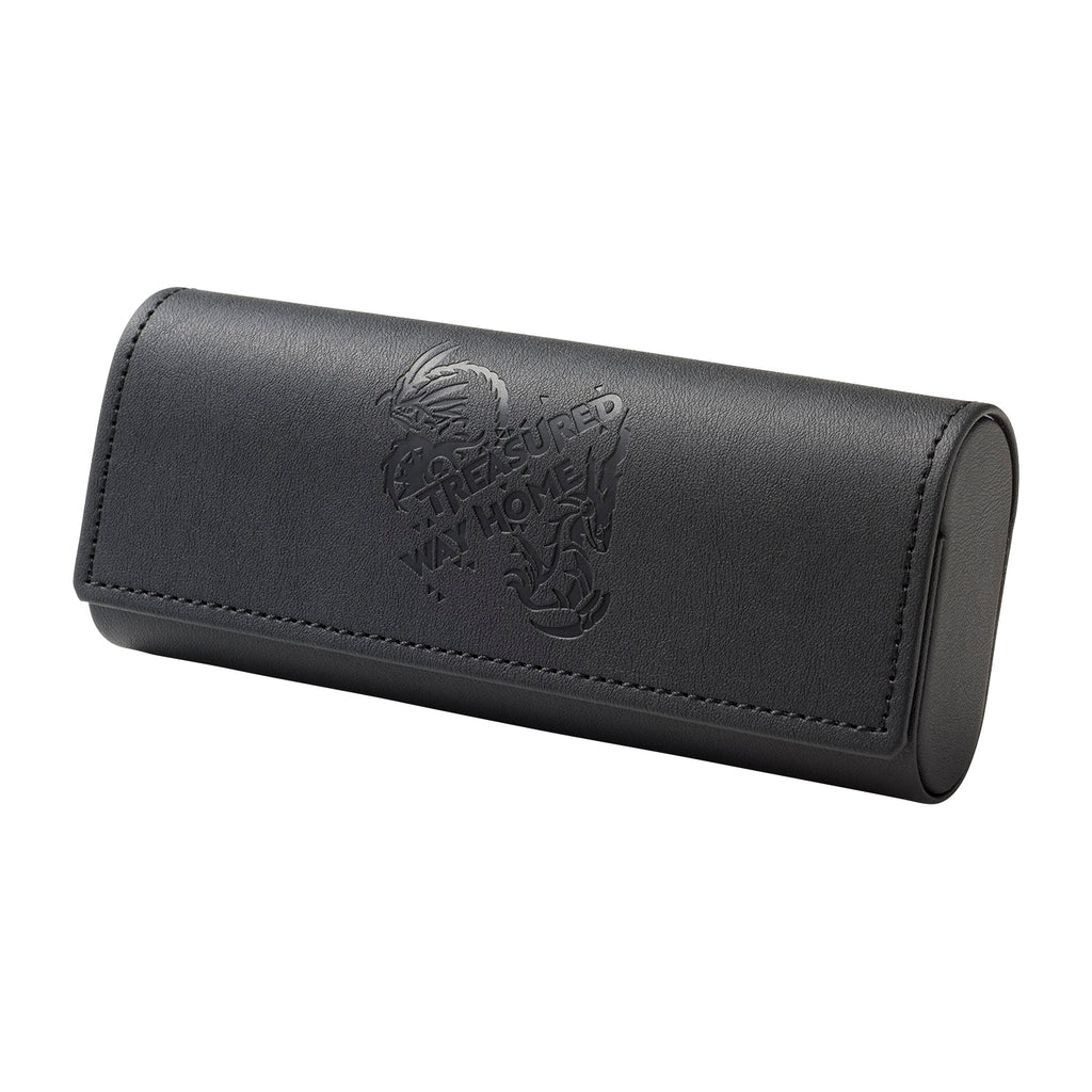 Pokemon glasses case with cloth from Japan, featuring colorful anime design
