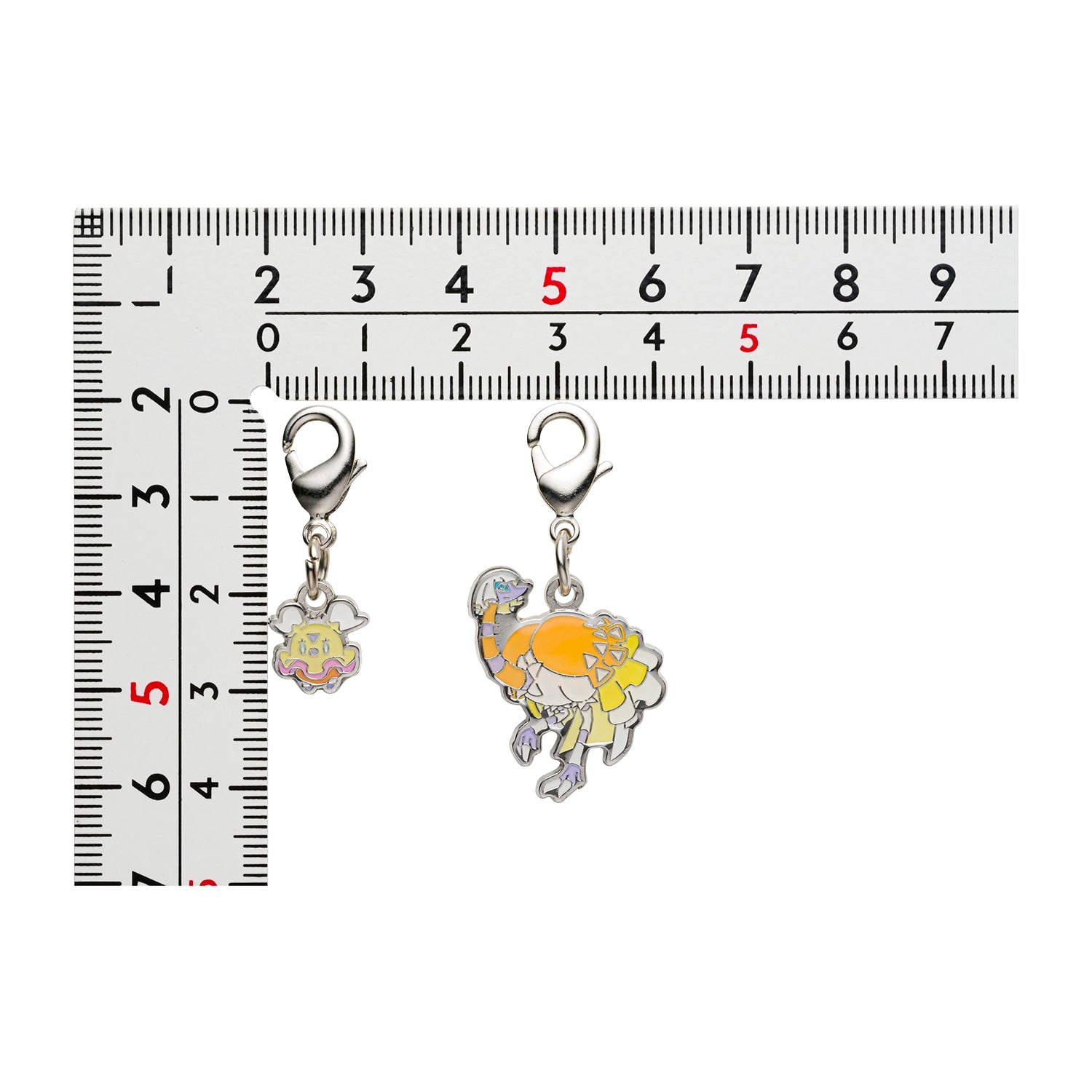 Authentic Pokemon Metal Charm from Japan, showcasing National Encyclopedia character in collector-grade quality