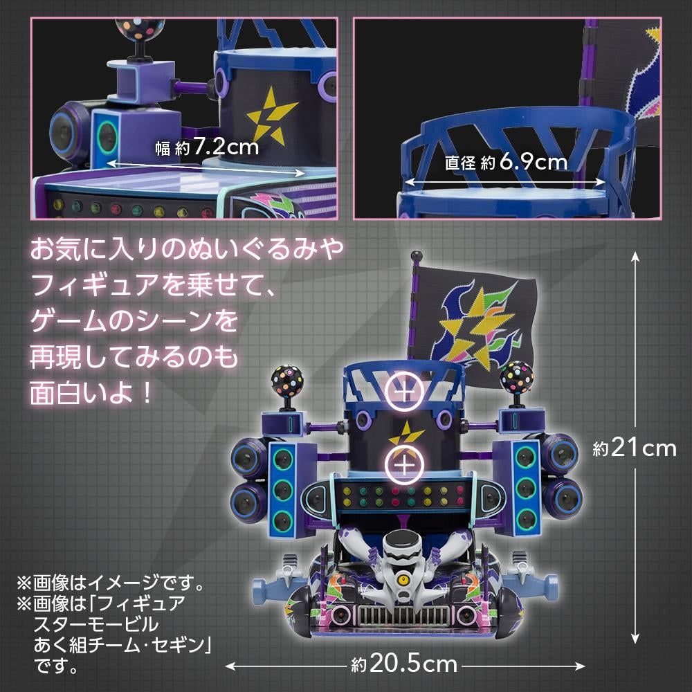 Japanese collectible Figure Starmobile Dokugumi Team C with anime-style design from Japan