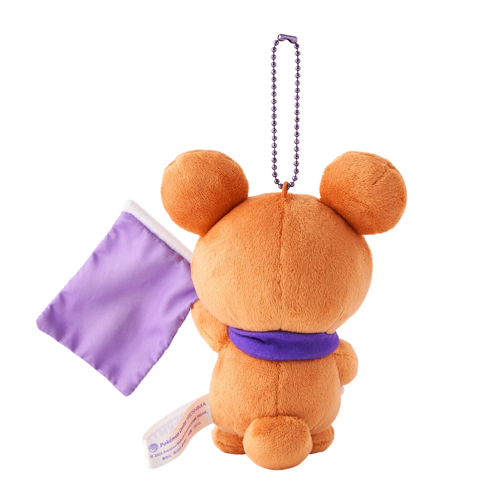 Sanfrecce x Pokemon Himeguma Plush, adorable facial expression, Japan anime collectible