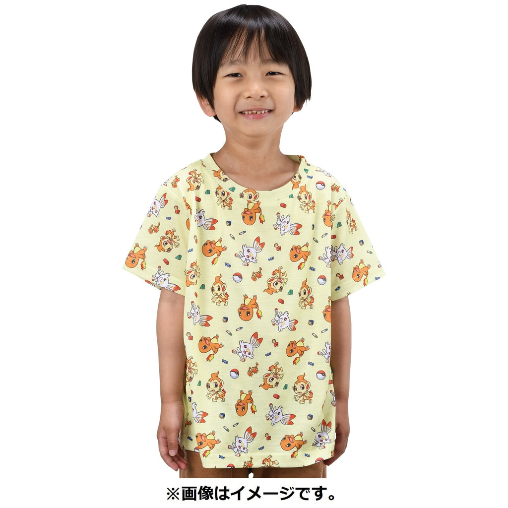 T-shirt Playroom Charmander & Hikozaru & Hibunny 100/120