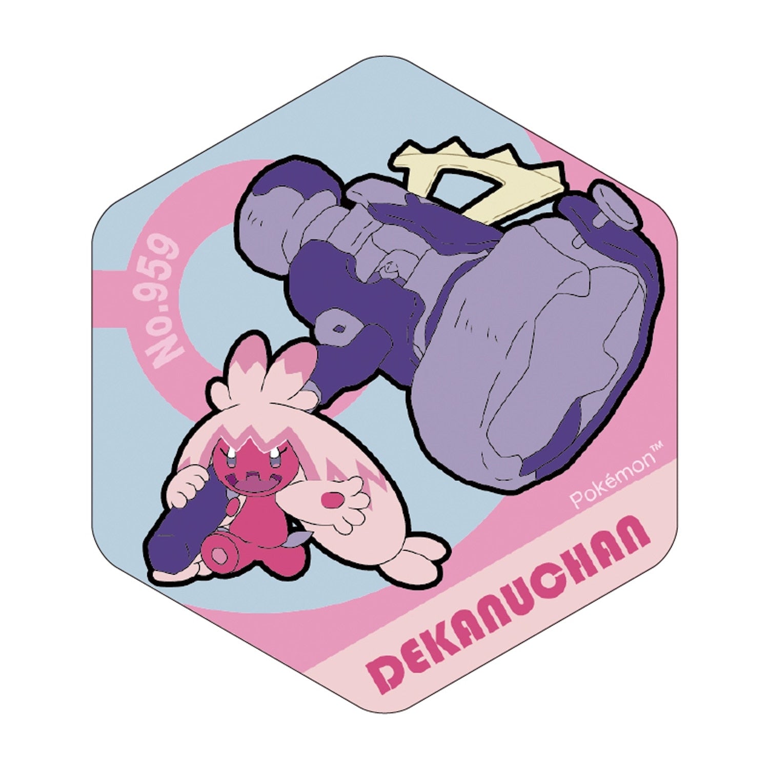 Honeycomb acrylic magnet BIG vol.2 Dekanuchan