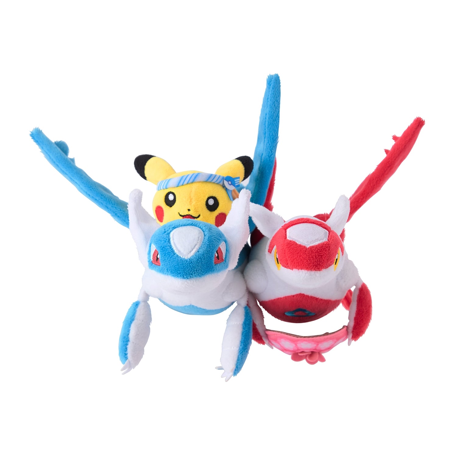 Pokemon Latios Plush with detailed face and ears from Japan