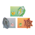 Message card set SHINKA NO ISHI Pikachu, Churine, Pippi