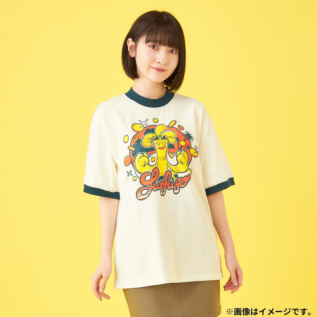 Ringer T-shirt Surf Go M/L