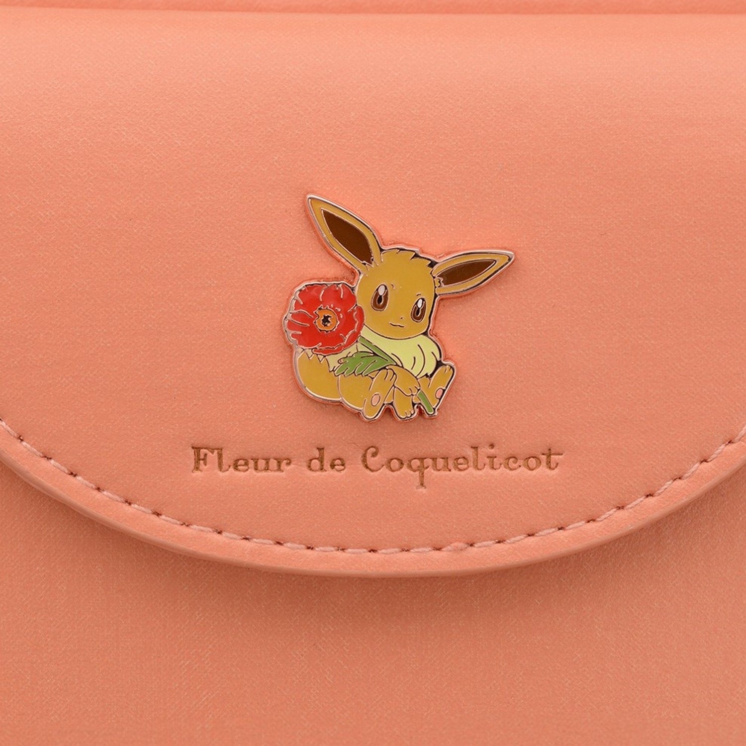 Smartphone shoulder with wallet function Fleur de Coquelicott