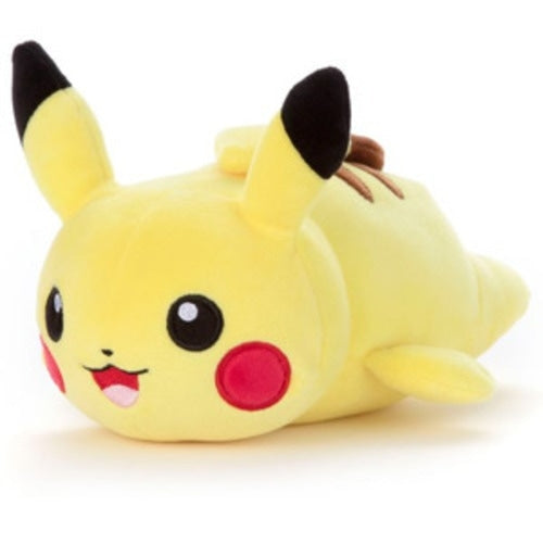 Pikachu stuffed toy with high quality fabric, made in Japan