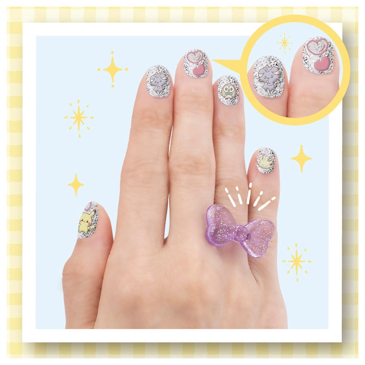 Poke Piece Clear Nail Set Basic