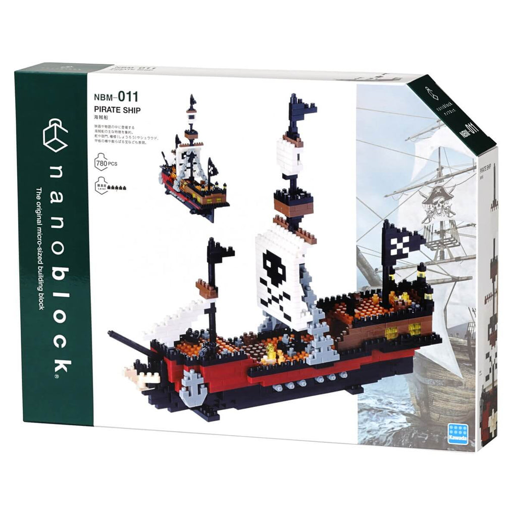 nanoblock pirate ship