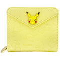 Round billfold Pikachu face plate