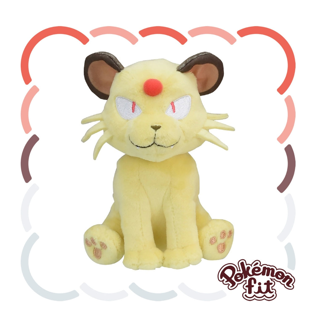 Pokémon Fit Persian (#53) Official Plush – Pokémon Center Japan
