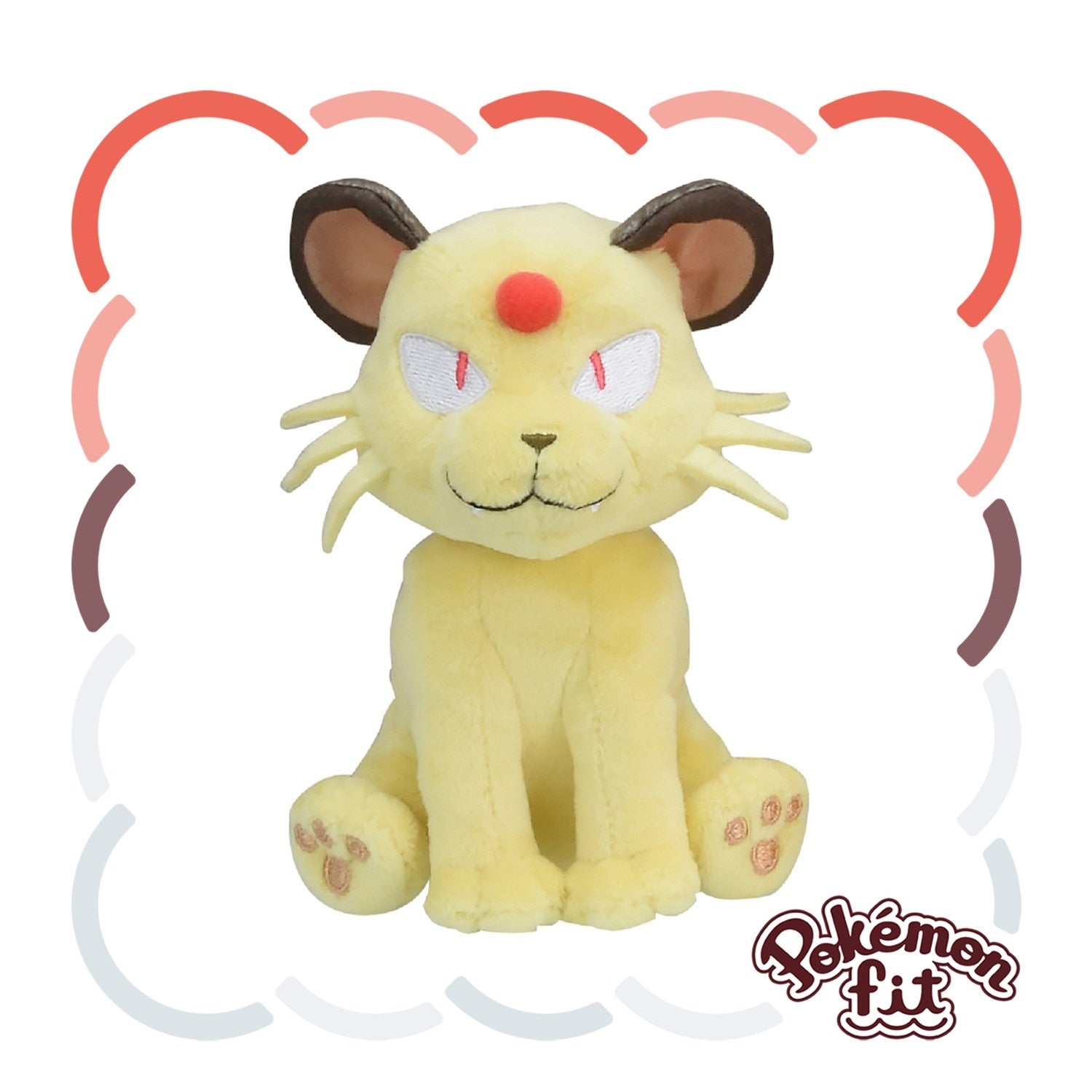 Pokémon Fit Persian (#53) Official Plush – Pokémon Center Japan