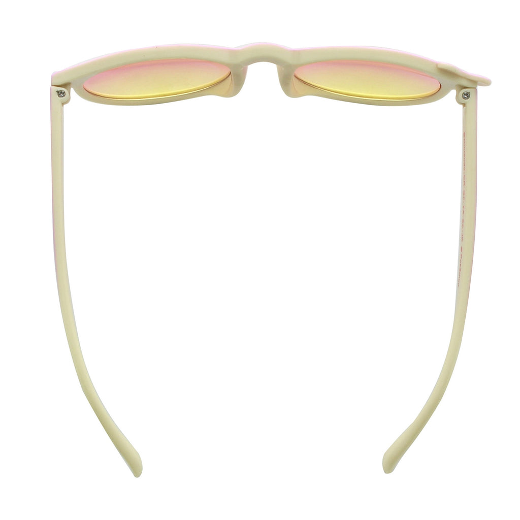 Girly beige and purple Pikachu kids sunglasses from Japan with official logo