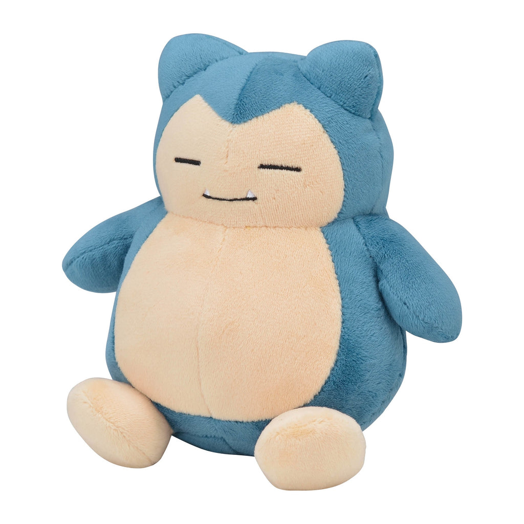 Pokemon Snorlax doll with smiling face from Japan